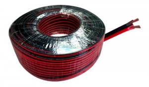 Cable Paralelo 2x18 Rojo/negro x Metro